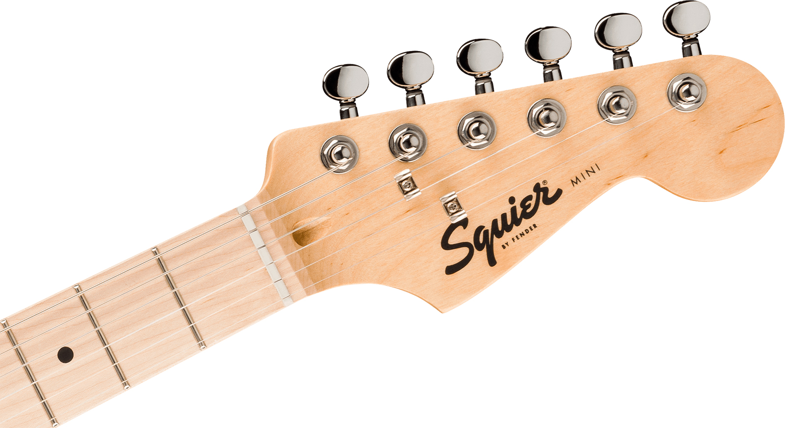 Squier Strat Mini Shsc 3s Ht Mn - Seafoam Green - Guitare Électrique Enfant - Variation 2