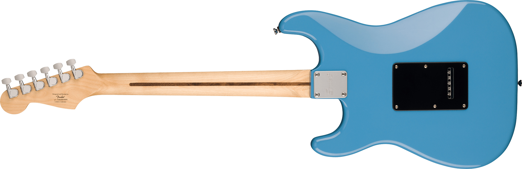 Squier Strat Sonic 3s Trem Lau - California Blue - Guitare Électrique Forme Str - Variation 1