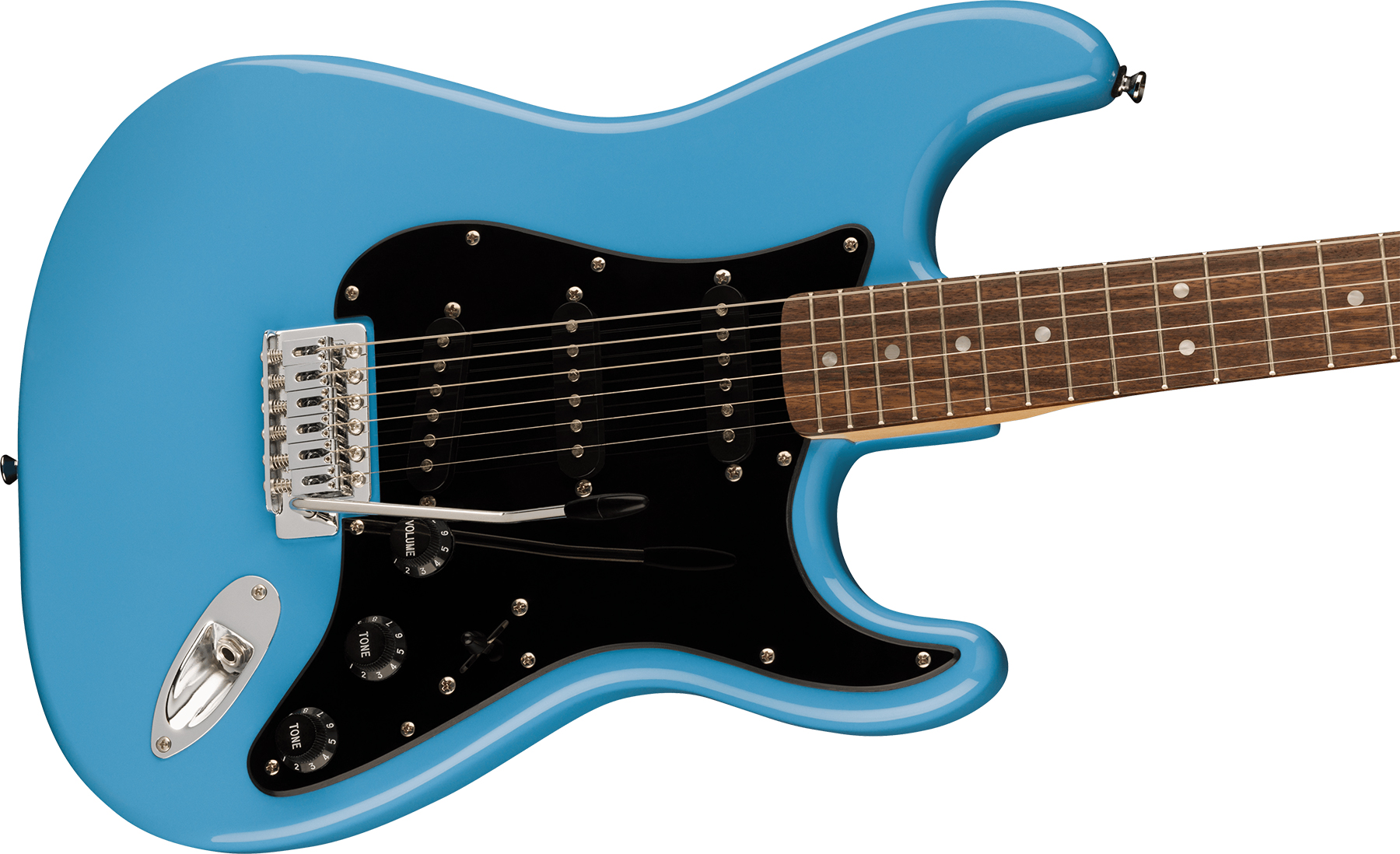Squier Strat Sonic 3s Trem Lau - California Blue - Guitare Électrique Forme Str - Variation 2