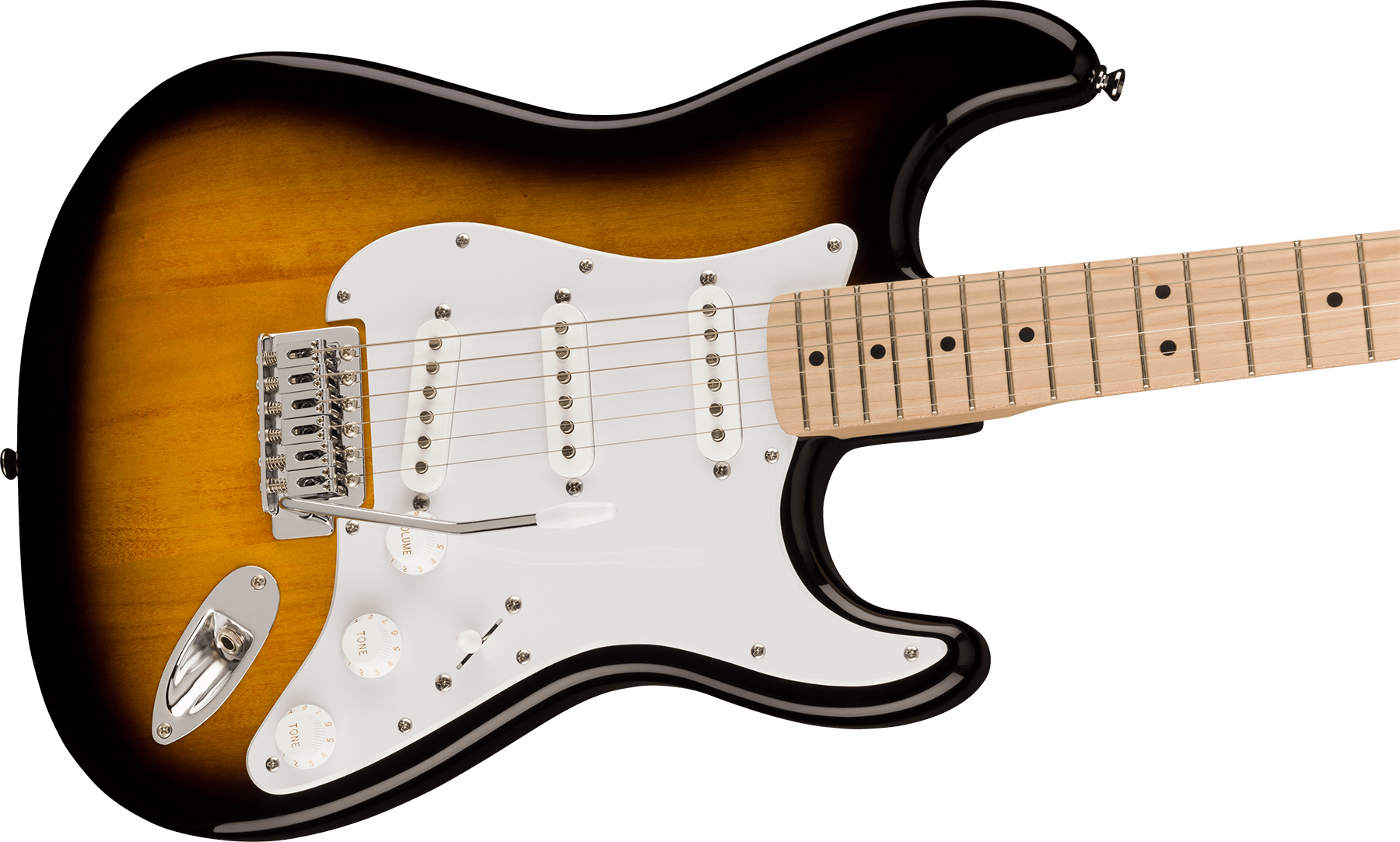 Squier Strat Sonic 3s Trem Mn - 2-color Sunburst - Guitare Électrique Forme Str - Variation 2