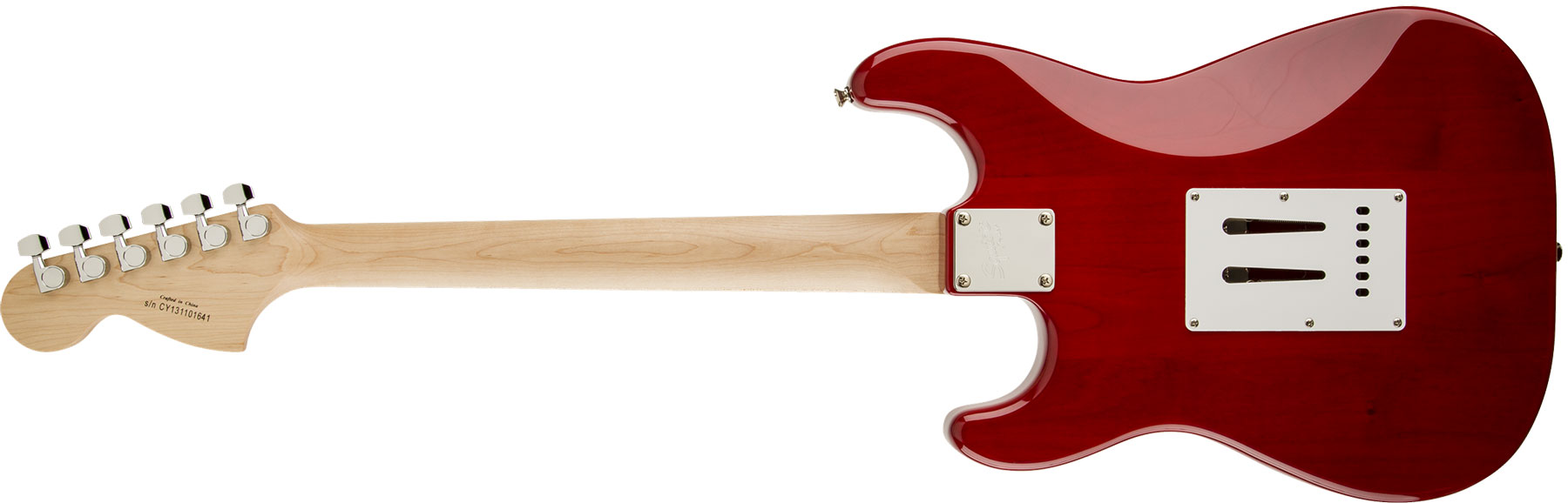 Squier Strat Standard Lau - Cherry Sunburst - Guitare Électrique Forme Str - Variation 1