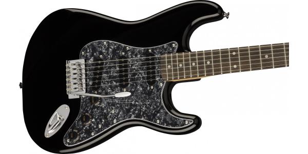 Guitare électrique solid body Squier FSR Affinity Series Stratocaster Black Pearloid Ltd (LAU) - black