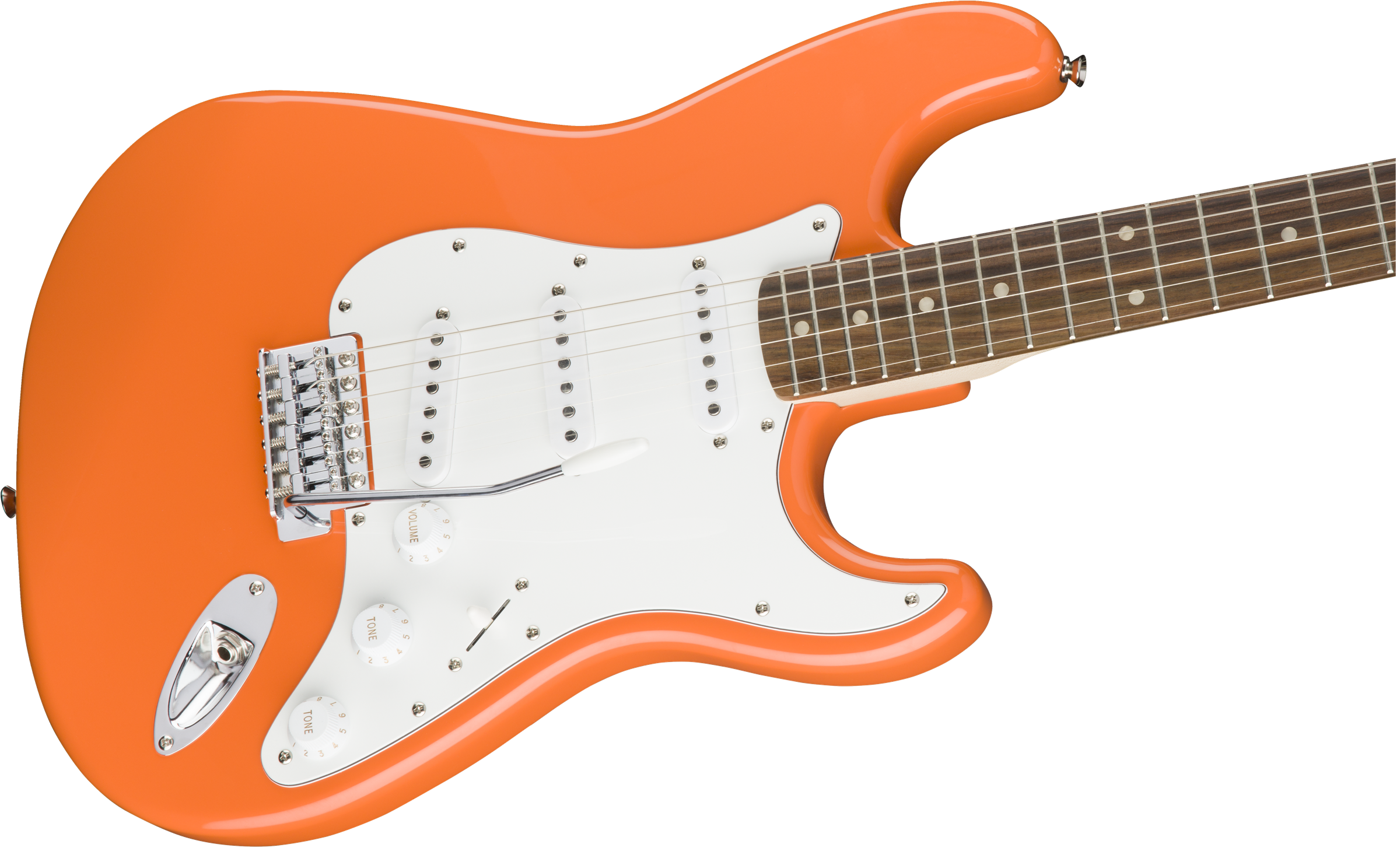 Squier Strat Affinity Series 3s Lau - Competition Orange - Guitare Électrique Forme Str - Variation 2