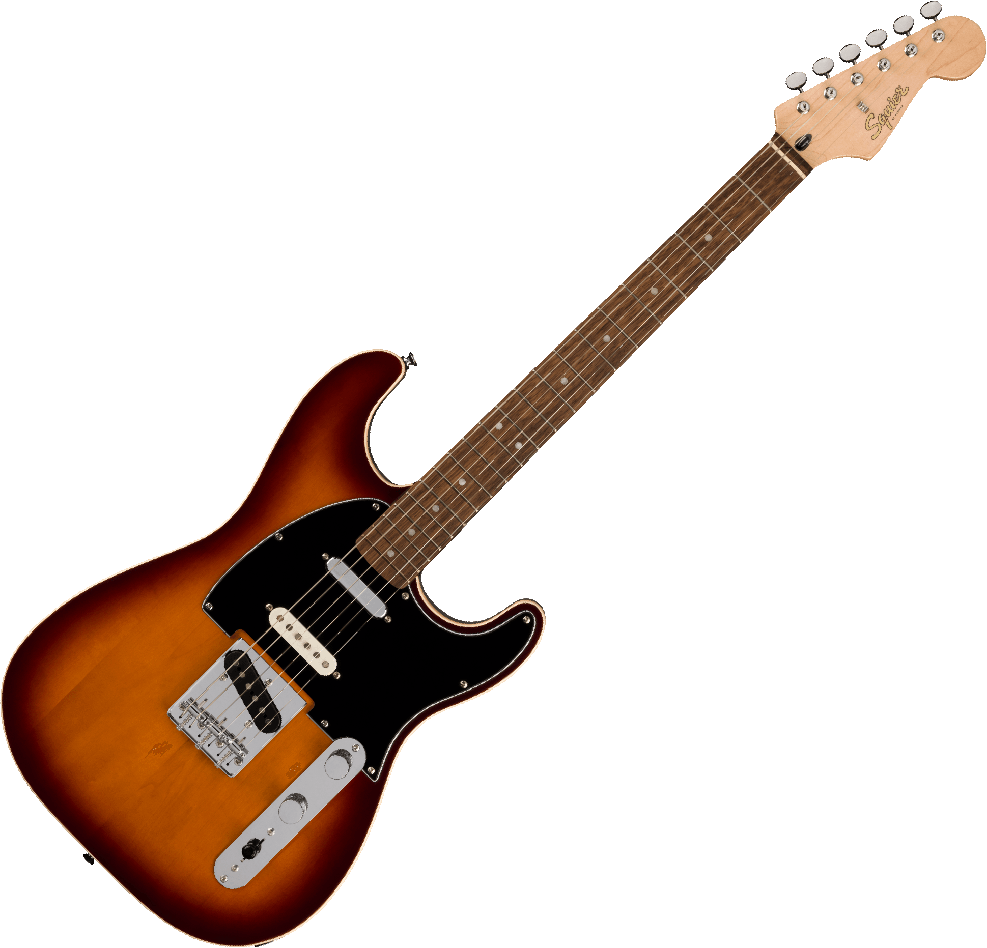 Squier Strat Custom Nashville Paranormal Series 3s Ht Lau - 2-color Sunburst - Guitare Électrique Forme Str - Variation 1