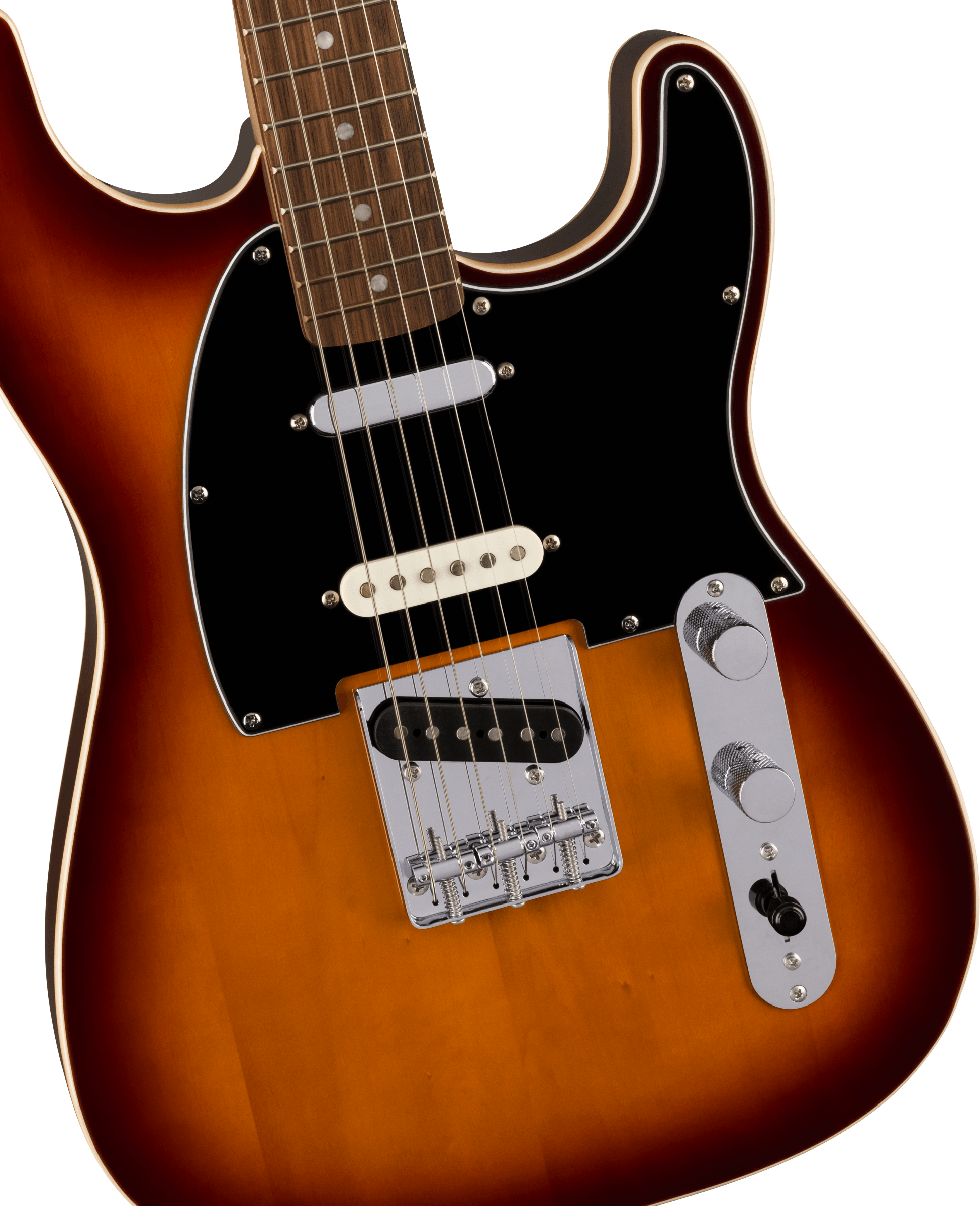 Squier Strat Custom Nashville Paranormal Series 3s Ht Lau - 2-color Sunburst - Guitare Électrique Forme Str - Variation 3