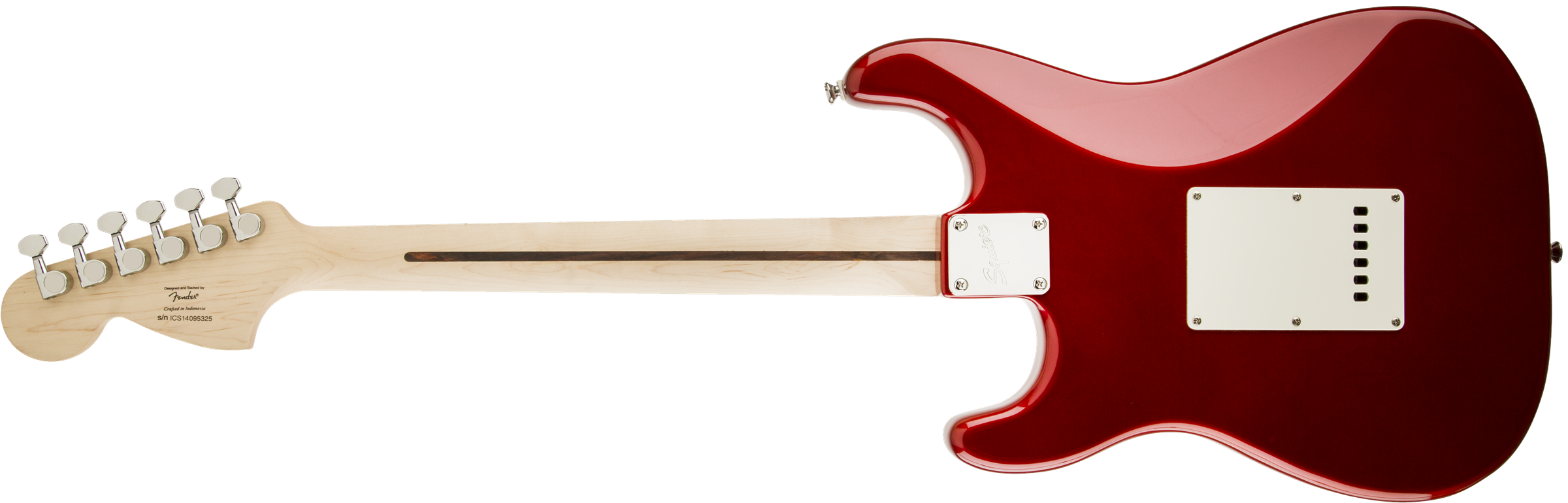 Squier Strat Standard Mn - Candy Apple Red - Guitare Électrique Forme Str - Variation 1