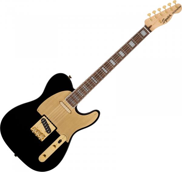 Guitare électrique solid body Squier 40th Anniversary Telecaster Gold Edition - Black