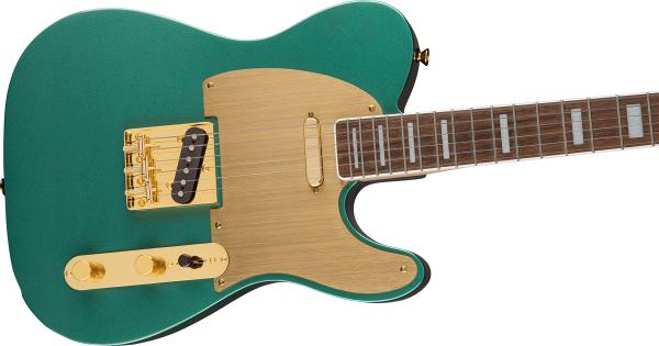 Guitare électrique solid body Squier 40th Anniversary Telecaster Gold Edition - sherwood green metallic