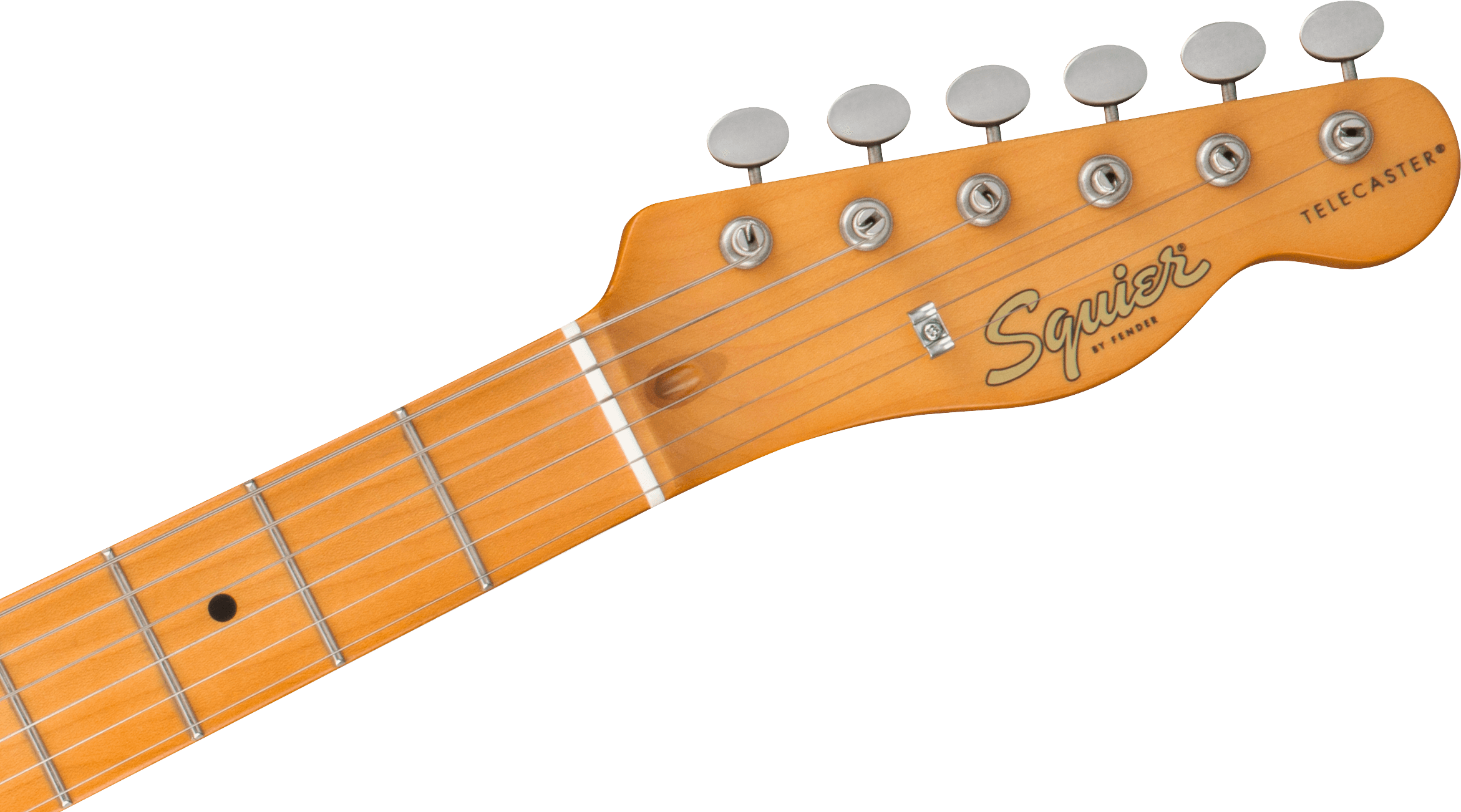 Squier Tele 40th Anniversary Vintage Edition Mn - Satin Dakota Red - Guitare Électrique Forme Tel - Variation 4