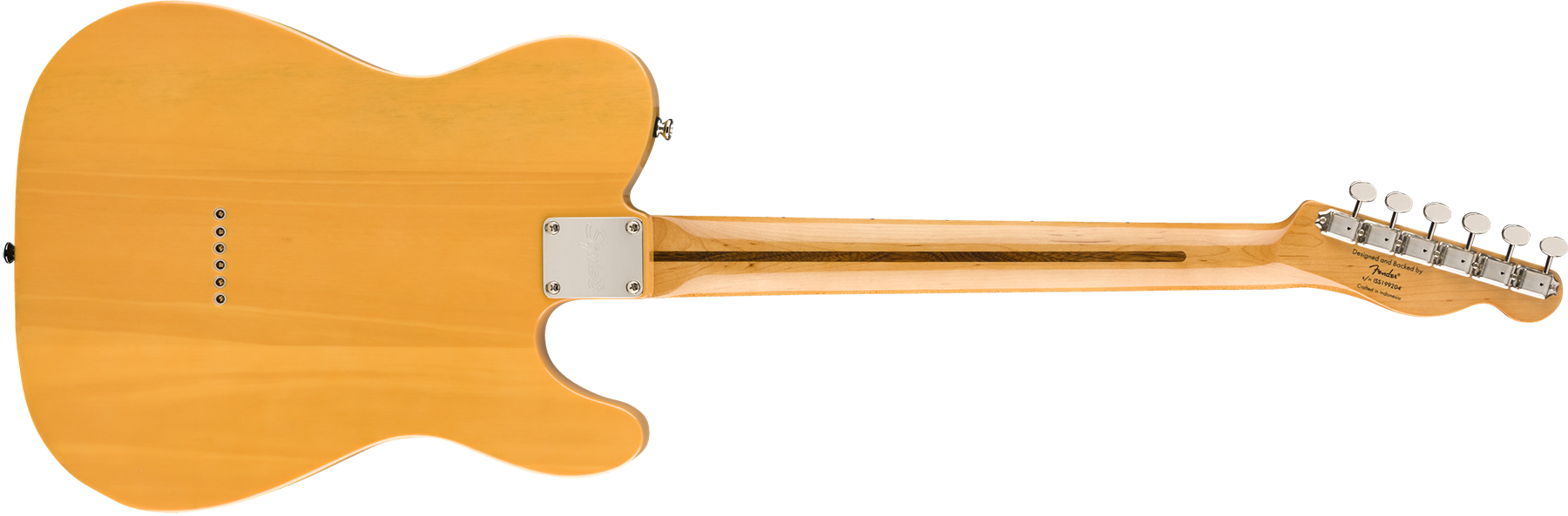 Squier Tele '50s Lh Gaucher Classic Vibe 2019 Mn 2019 - Butterscotch Blonde - Guitare Électrique Gaucher - Variation 1