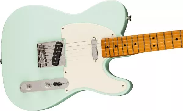 Guitare électrique solid body Squier FSR Classic Vibe '50s Telecaster, Parchment Pickguard - sonic blue