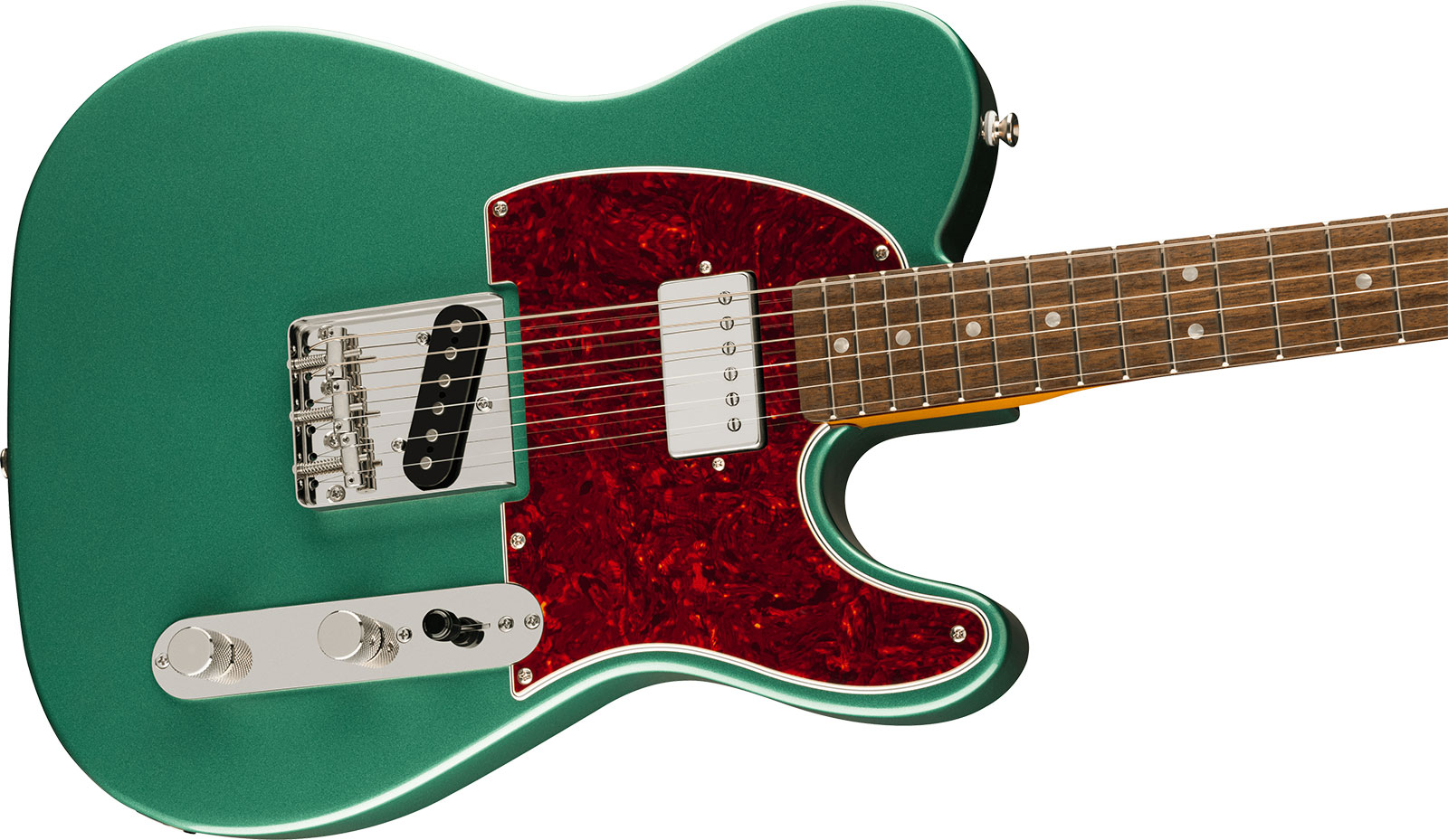 Squier Tele 60s Classic Vibe Ltd Sh Ht Lau - Sherwood Green W. Matching Headstock - Guitare Électrique Forme Tel - Variation 2