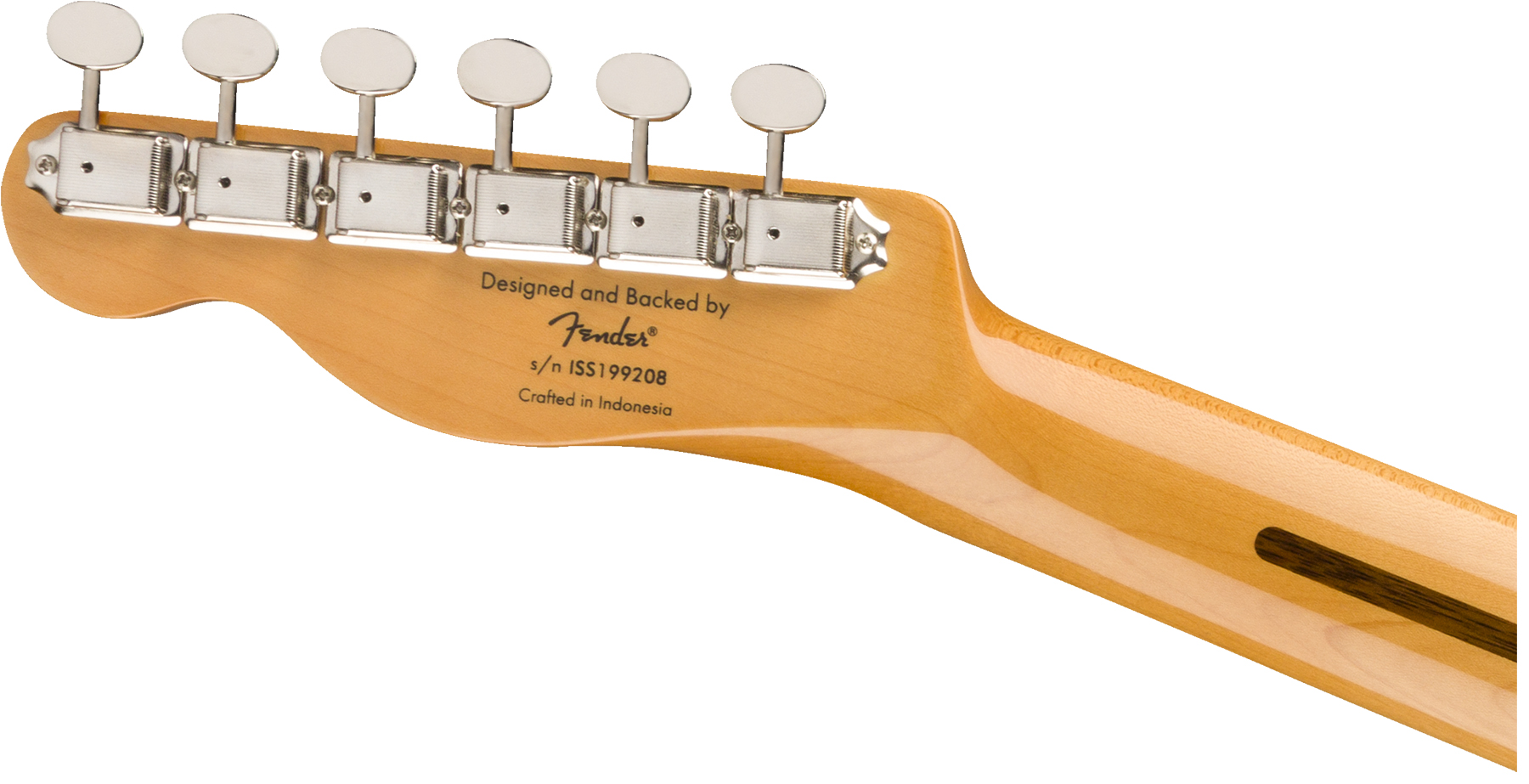 Squier Tele '60s Thinline Classic Vibe 2019 Mn - Natural - Guitare Électrique 1/2 Caisse - Variation 3