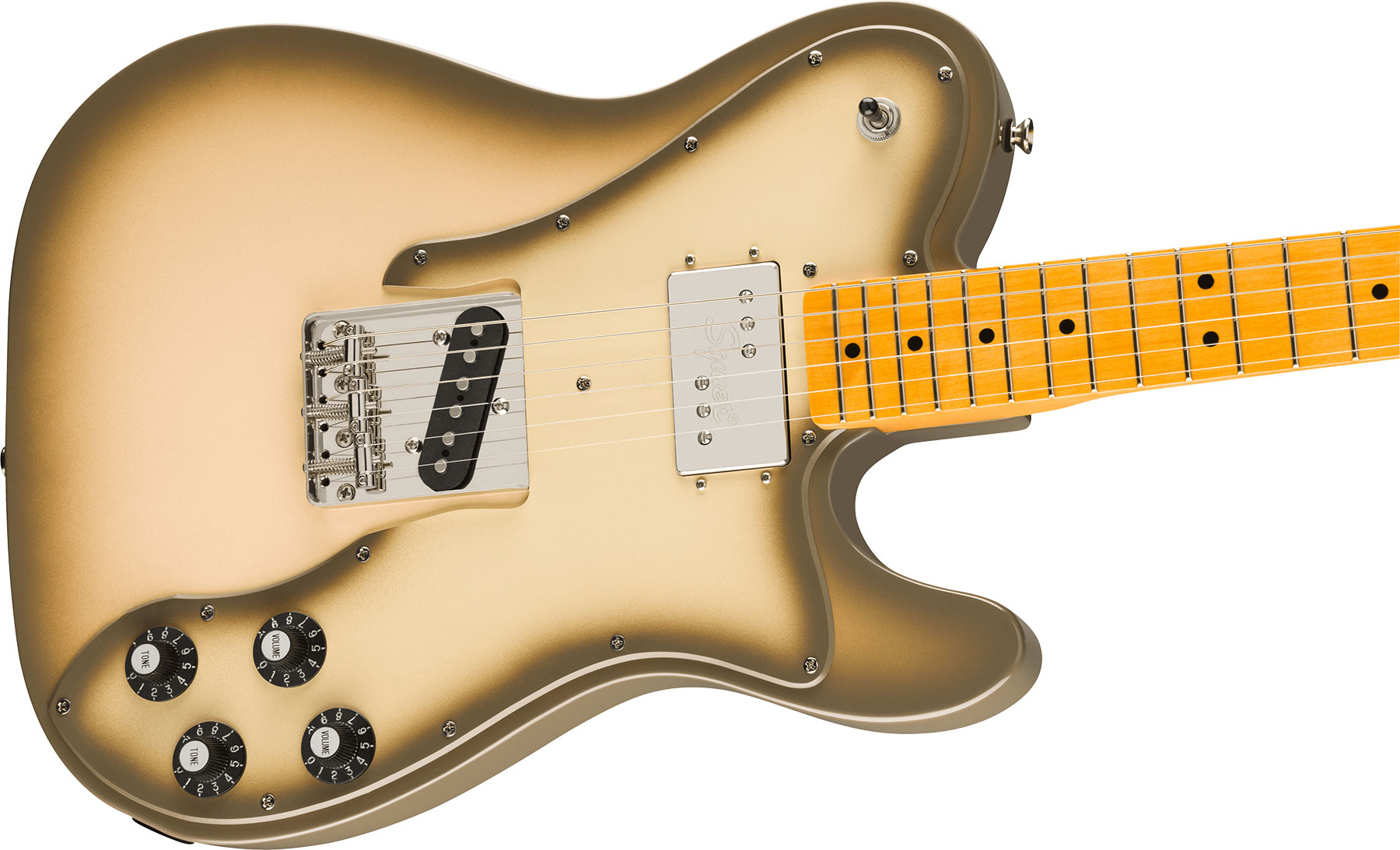 Squier Tele 70s Custom Classic Vibe Ltd Sh Ht Mn - Antigua - Guitare Électrique Forme Tel - Variation 2