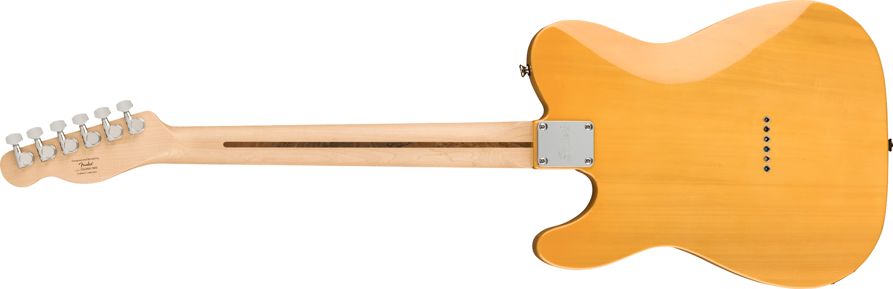 Squier Tele Affinity 2021 2s Mn - Butterscotch Blonde - Guitare Électrique Forme Tel - Variation 1