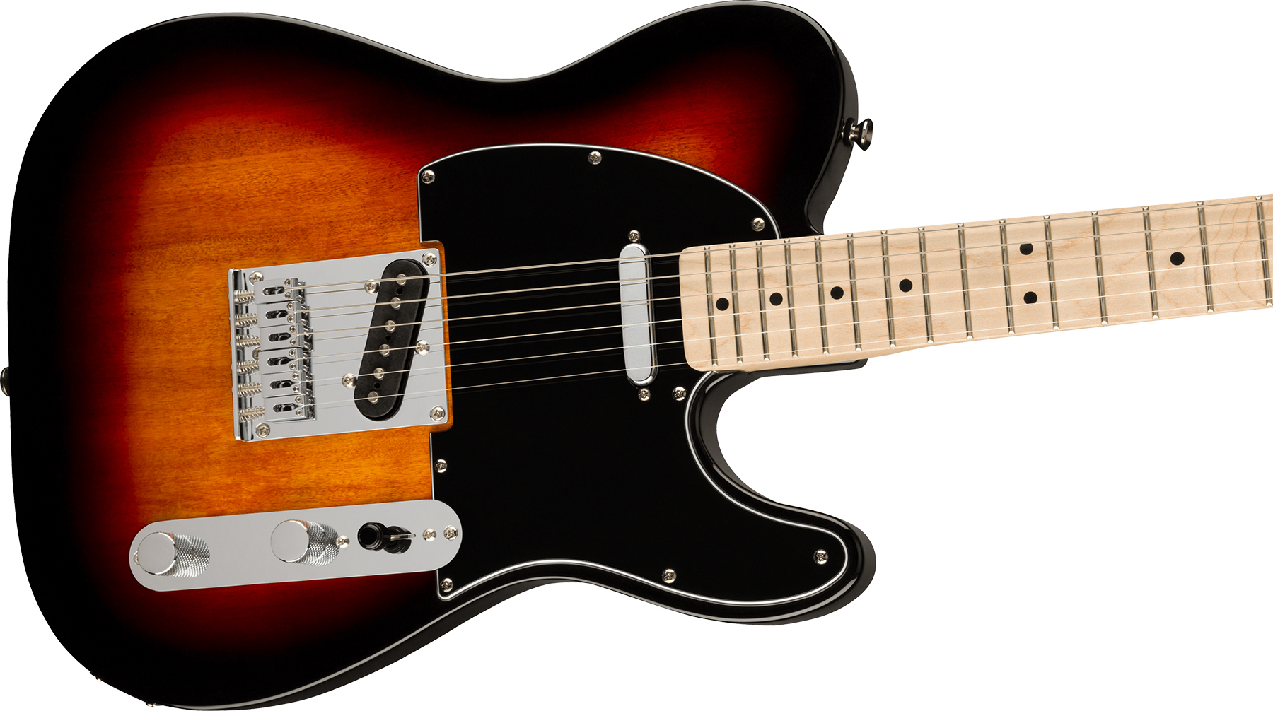 Squier Tele Affinity 2021 2s Mn - 3-color Sunburst - Guitare Électrique Forme Tel - Variation 2