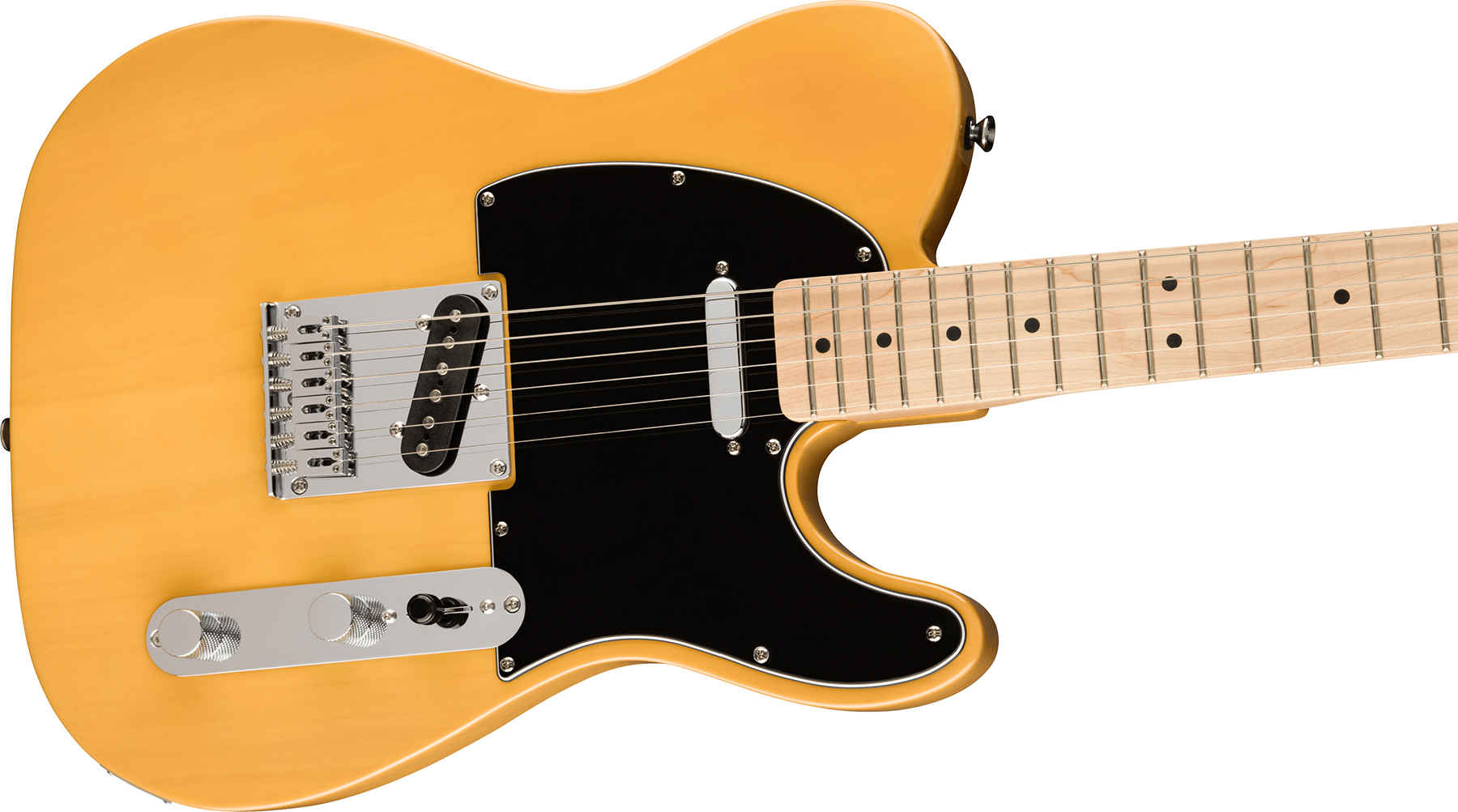 Squier Tele Affinity 2021 2s Mn - Butterscotch Blonde - Guitare Électrique Forme Tel - Variation 2