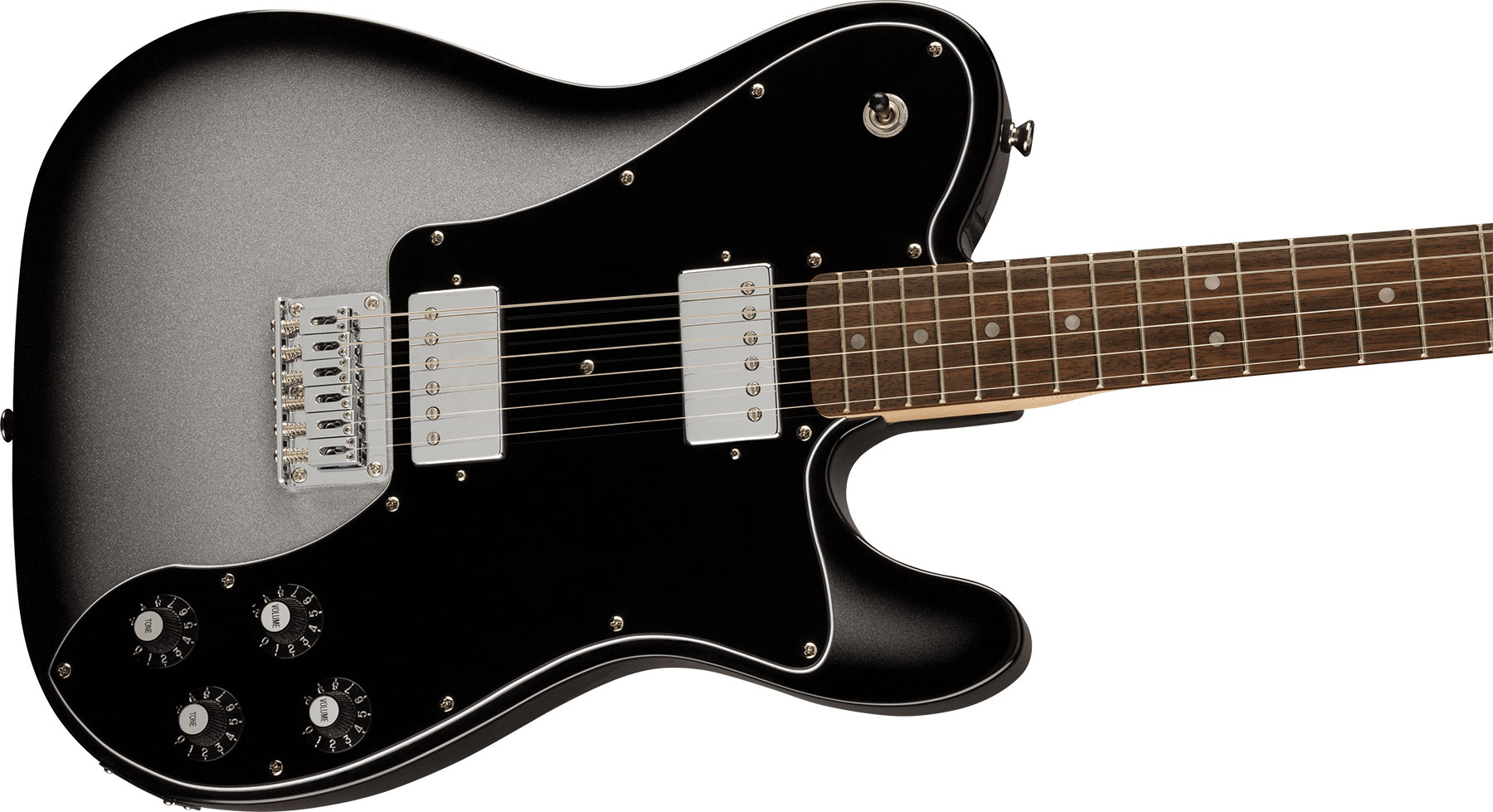 Squier Tele Affinity Deluxe Fsr Ltd Hh Ht Lau - Silverburst - Guitare Électrique Forme Tel - Variation 2