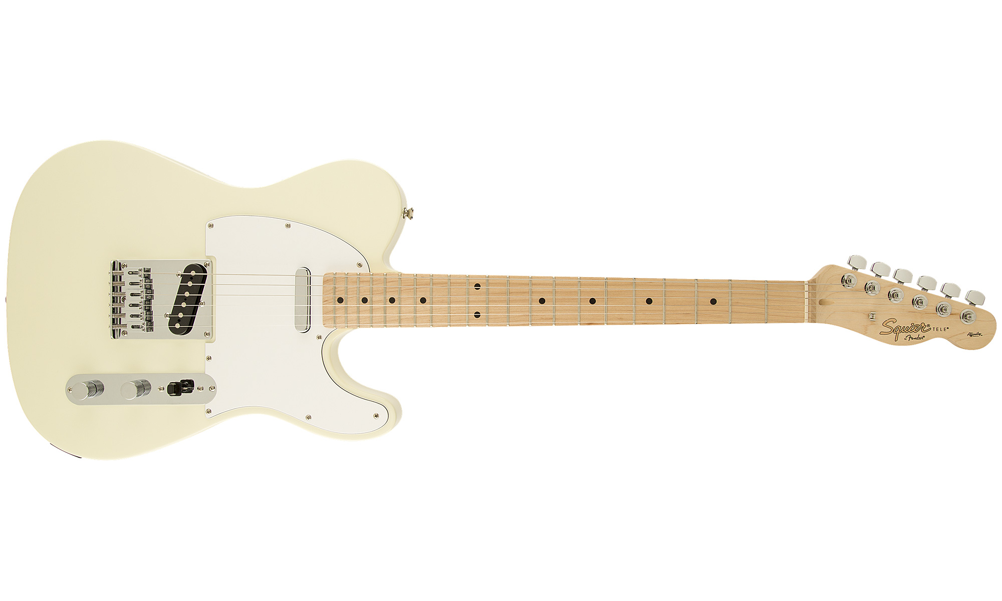 Squier Tele Affinity Series 2013 Mn - Arctic White - Guitare Électrique Forme Tel - Variation 1