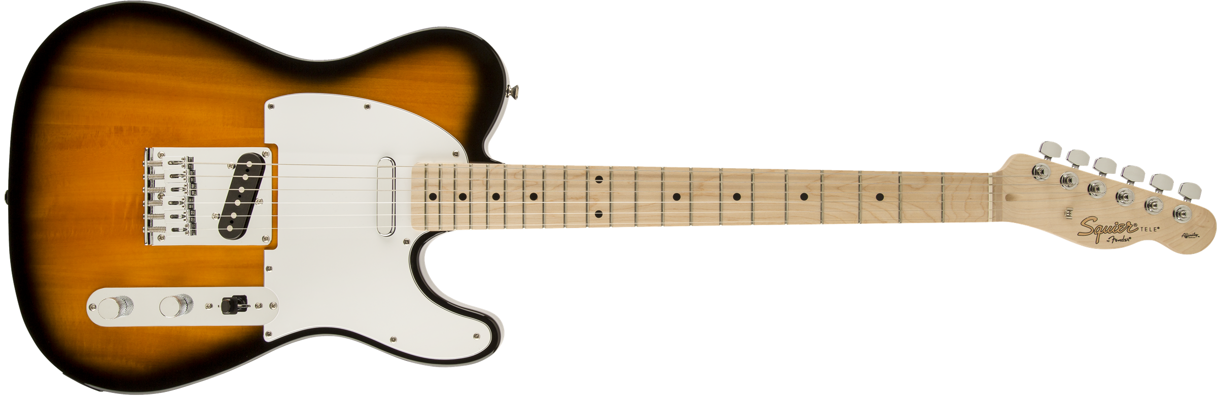 Squier Tele Affinity Series Mn - 2-color Sunburst - Guitare Électrique Forme Tel - Variation 1