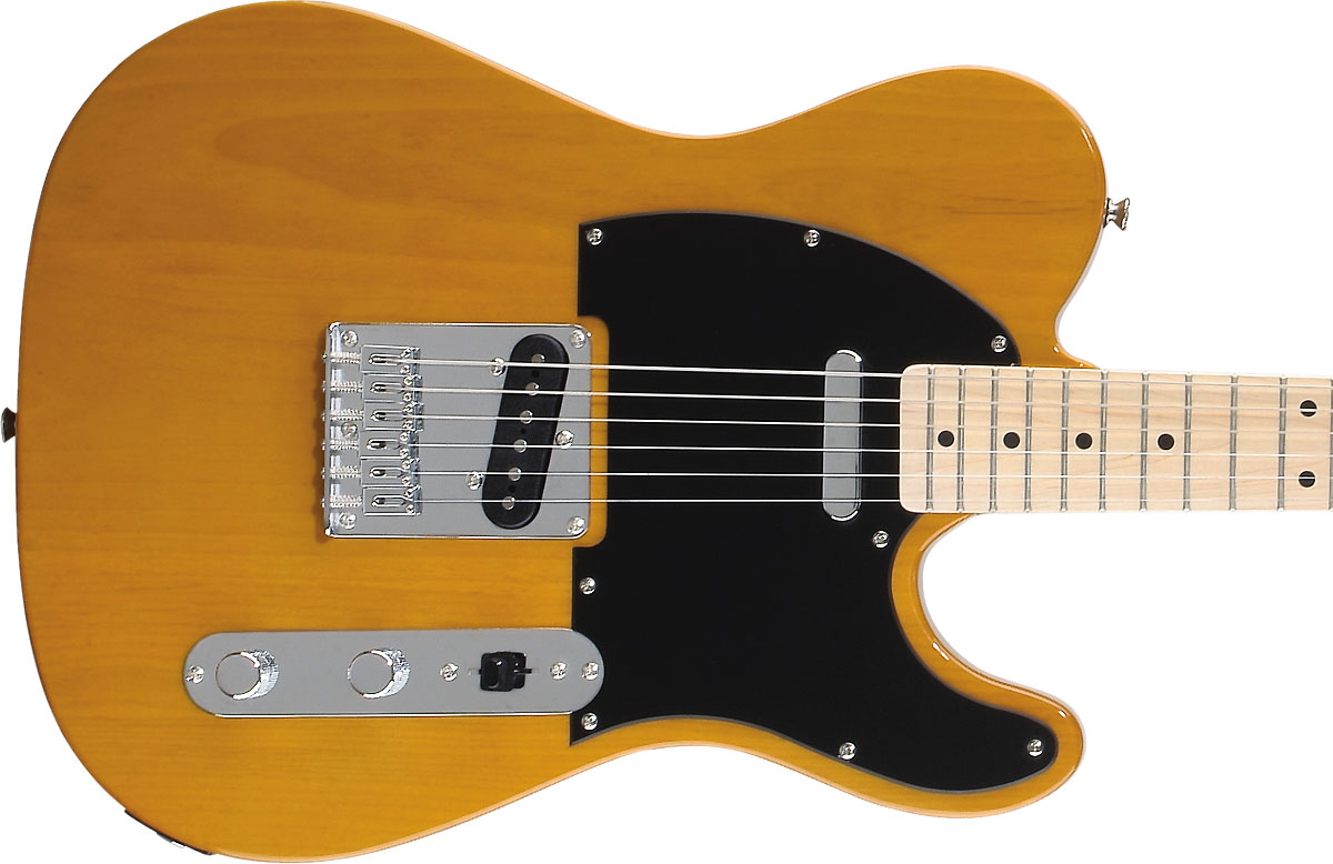 Squier Tele Affinity Series Mn - Butterscotch Blonde - Guitare Électrique Forme Tel - Variation 1
