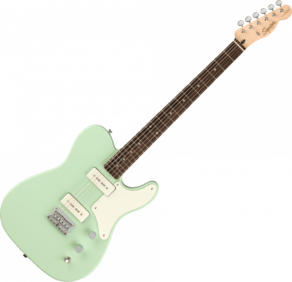 Guitare électrique solid body Squier Tele Cabronita Baritone Paranormal - Surf green