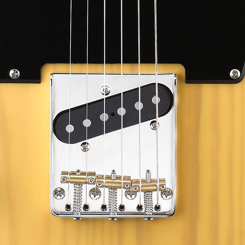 Squier Classic Vibe Telecaster '50s Lh Gaucher Mn - Butterscotch Blonde - Guitare Électrique Gaucher - Variation 3