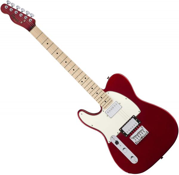 Guitare électrique solid body Squier Contemporary Telecaster HH Gaucher (MN) - Dark metallic red