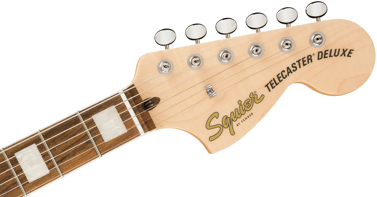 Squier Tele Deluxe Troublemaker Bigsby Paranormal 2h Trem Lau - Honey Sunburst - Guitare Électrique Forme Tel - Variation 3