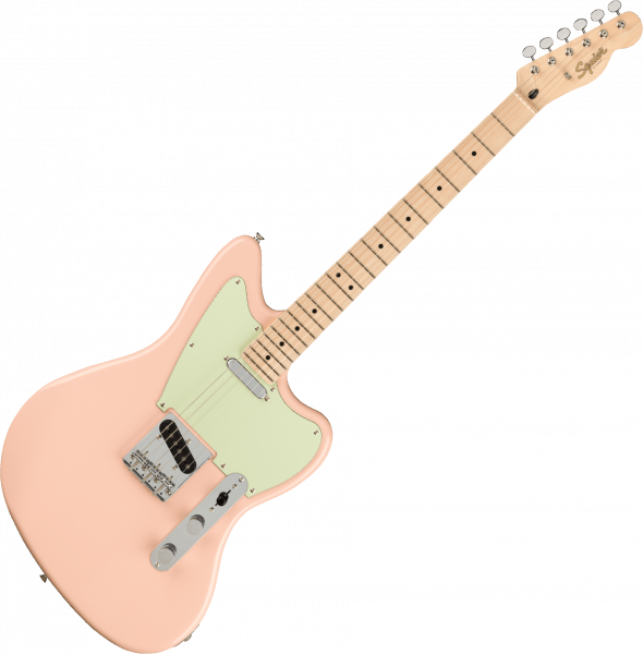Guitare électrique solid body Squier Tele Offset Paranormal - Shell pink