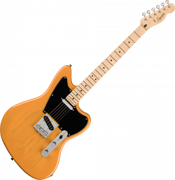 Guitare électrique solid body Squier Tele Offset Paranormal - Butterscotch blonde