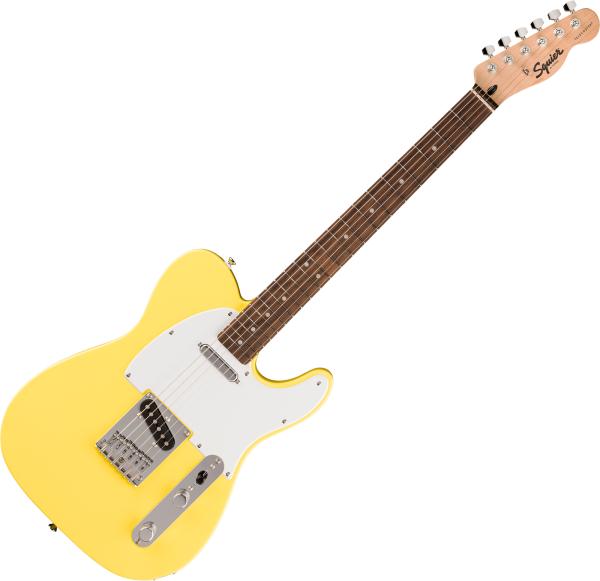 Squier Sonic Telecaster - canary yellow Tel shape electric guitar