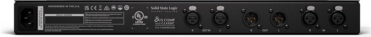 Ssl Bus Comp Classic - Compresseur Limiteur Gate - Variation 1