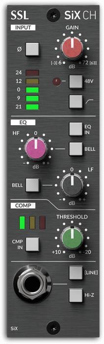 Module format 500 Ssl SIX CHANNEL 500