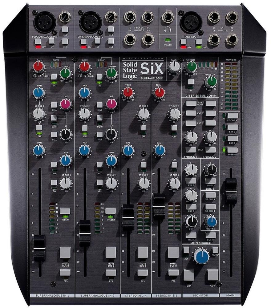 Table de mixage analogique Ssl SIX SUPER ANALOGUE