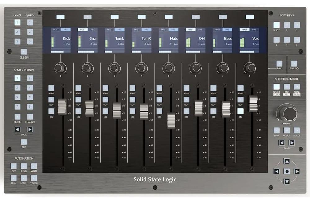 Contrôleur midi Ssl UF8