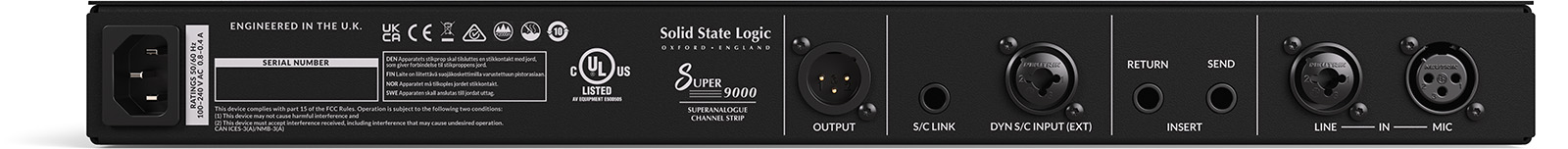 Ssl Super 9000 - Equaliseur / Channel Strip - Variation 3