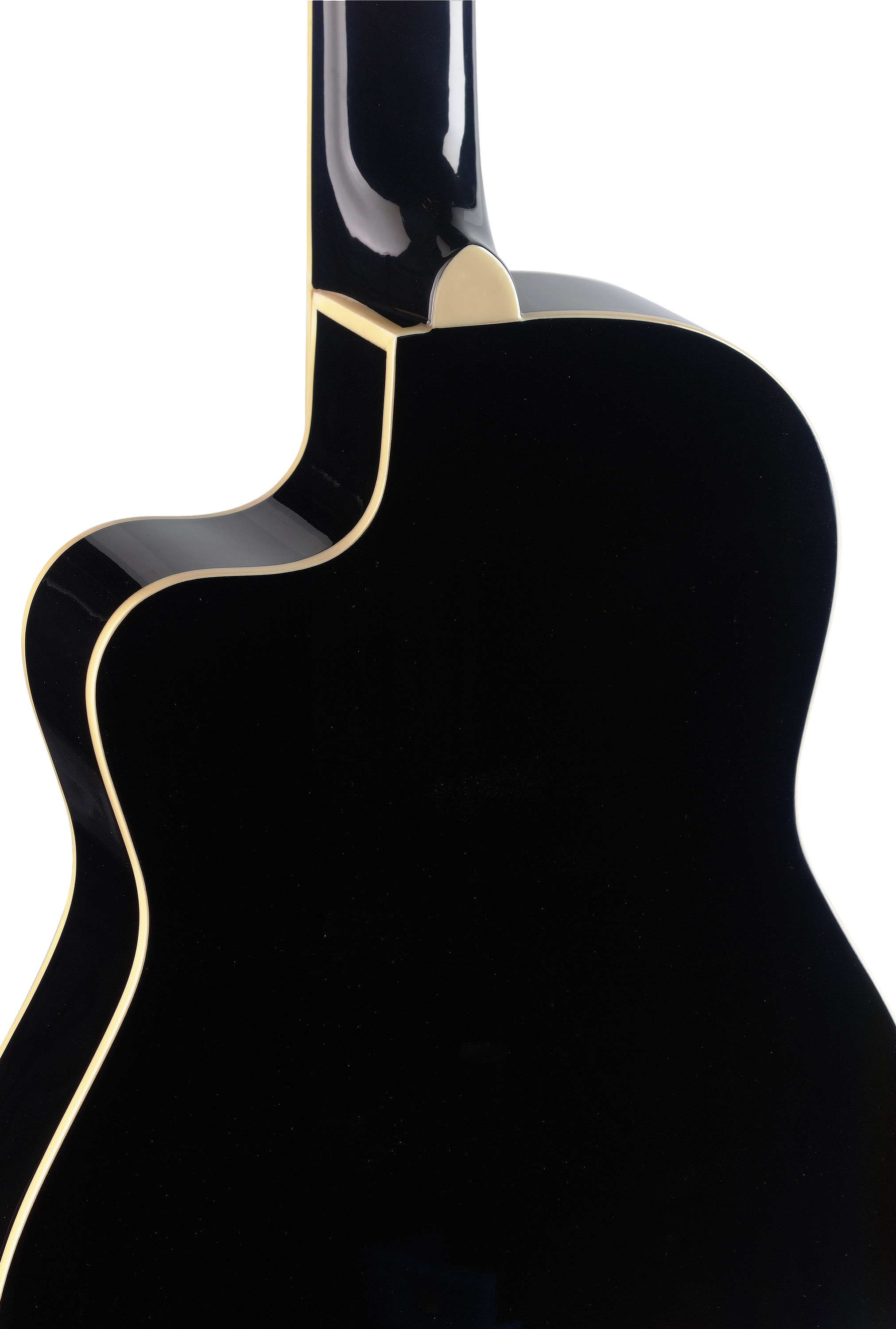 Stagg C546tce Bk Cw Epicea Catalpa - Black - Guitare Classique Format 4/4 - Variation 1