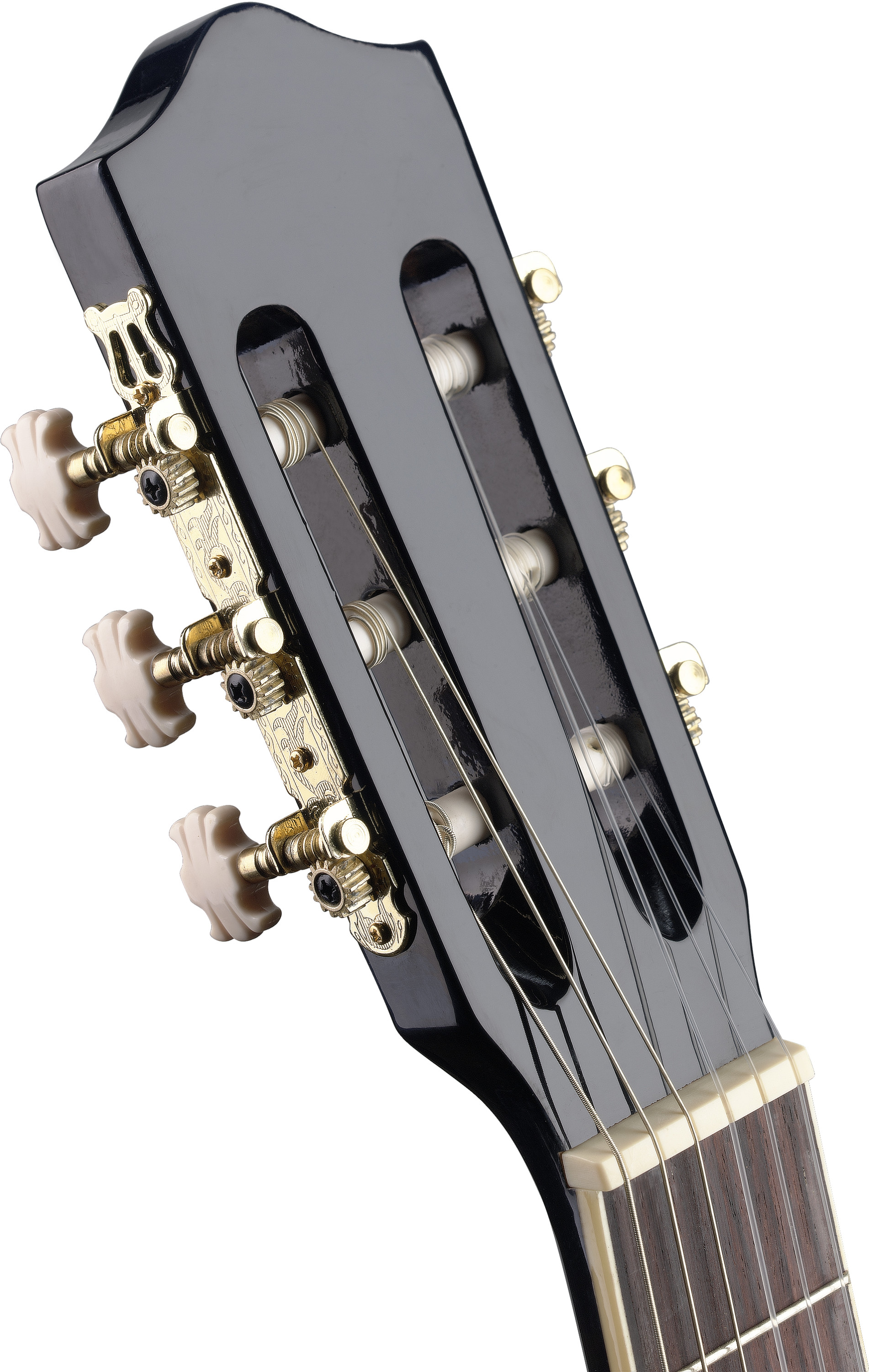 Stagg C546tce Bk Cw Epicea Catalpa - Black - Guitare Classique Format 4/4 - Variation 3