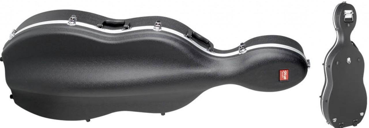 Etui violoncelle Stagg ABS-VNC 4