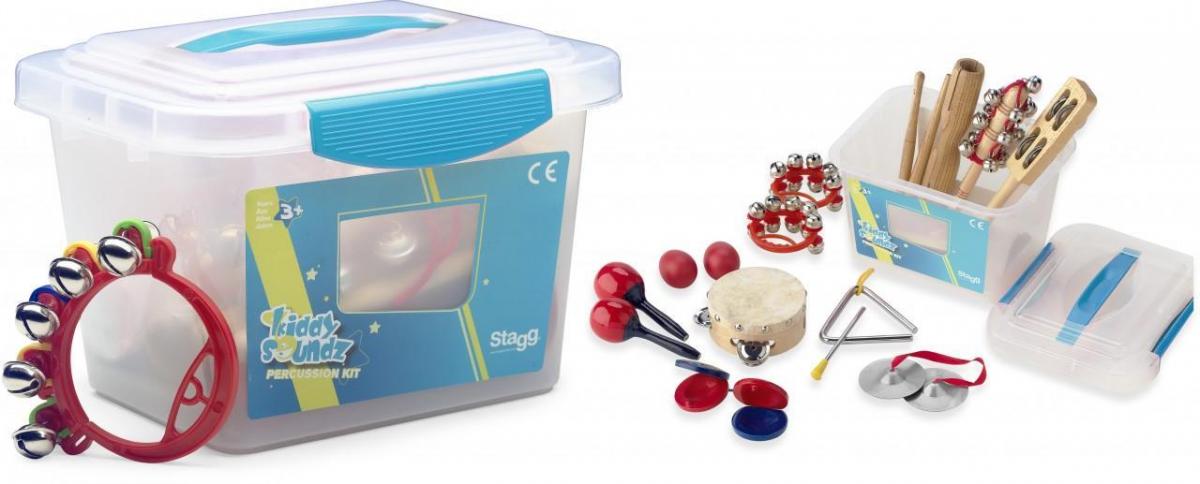 Set percussion enfants Stagg CPK-02 Kit Percussions Enfants
