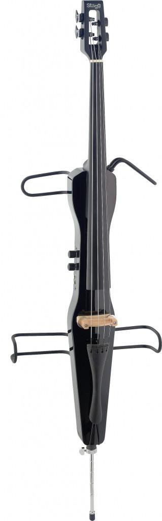 Violoncelle électrique Stagg ECL4/4 BK