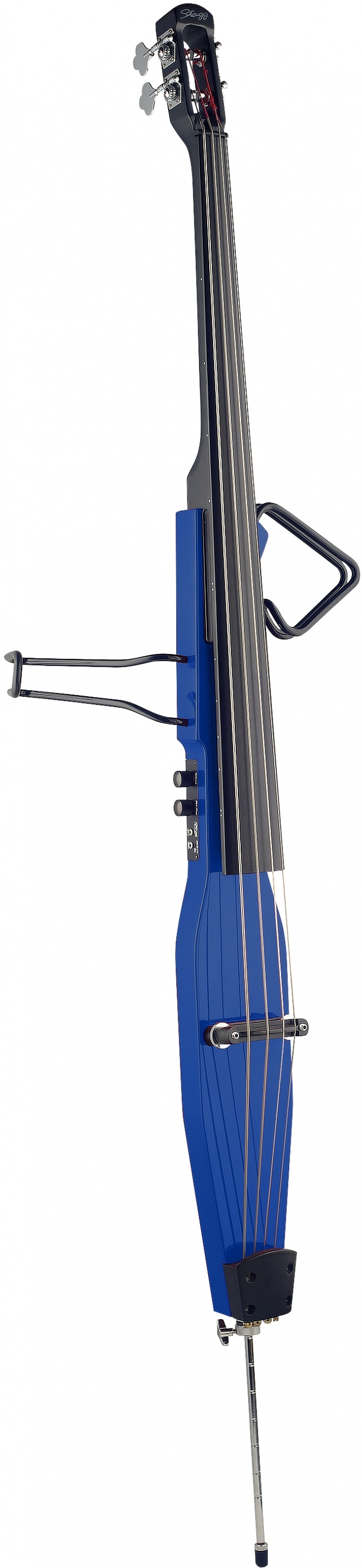 VIOLON ELECTRIQUE STAGG BLEU TRANSPARENT