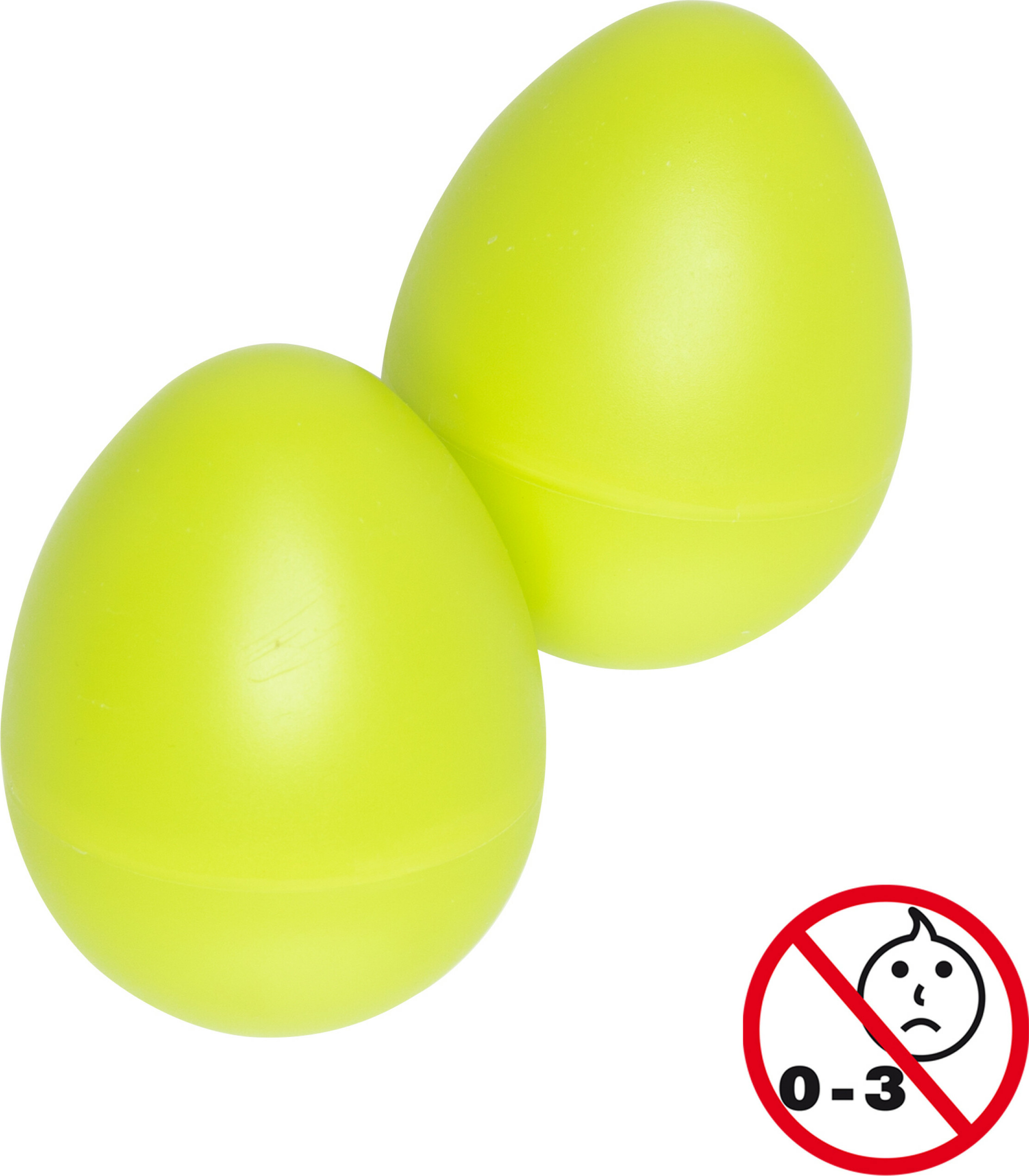 Stagg Egg-2 Gr Paire De Egg Shakers En Plastique Green - Percussions À Secouer - Main picture