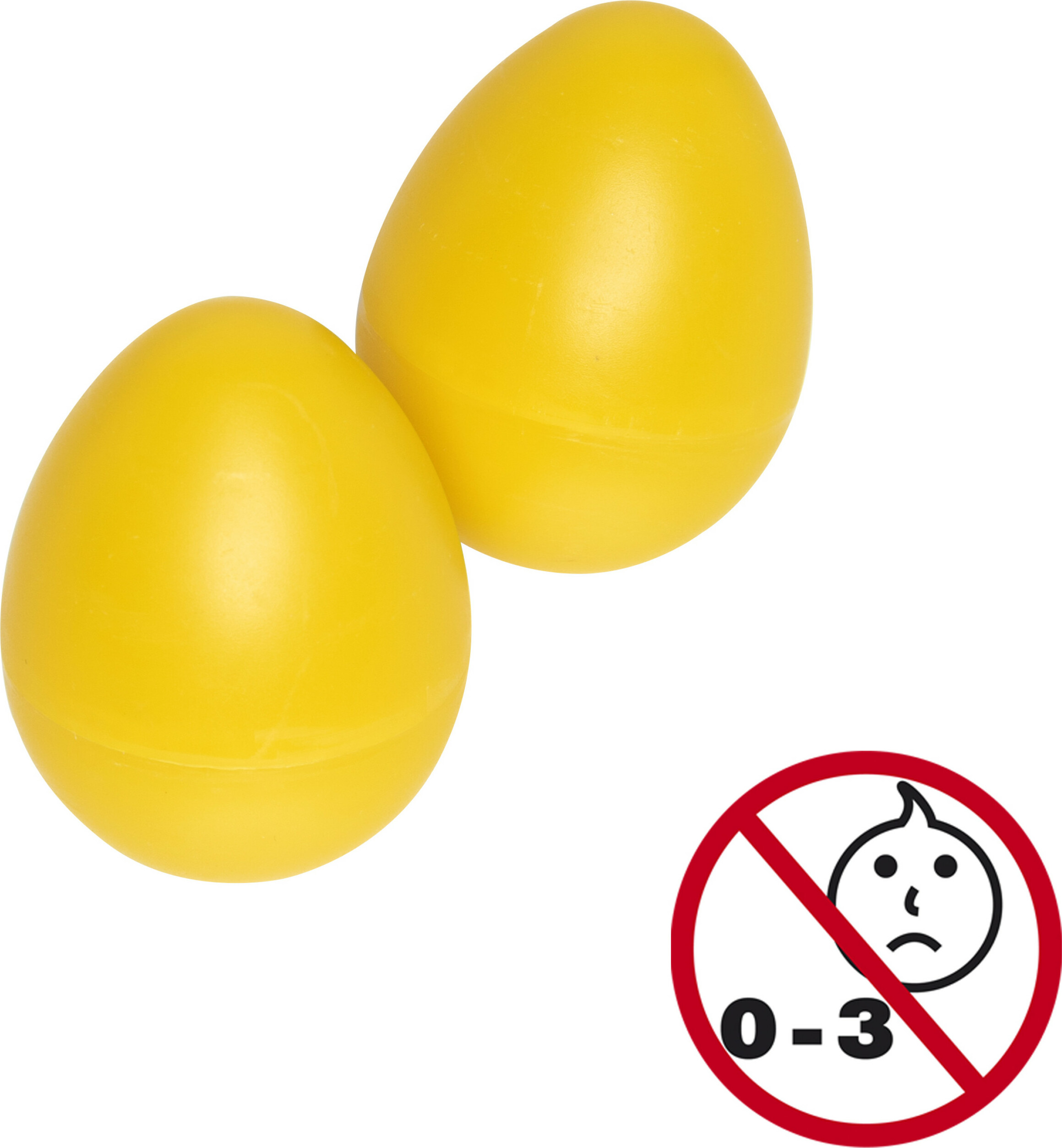 Stagg Egg-2 Yellow Lot De 2 Oeufs Shaker  Yellow - Percussions À Secouer - Main picture