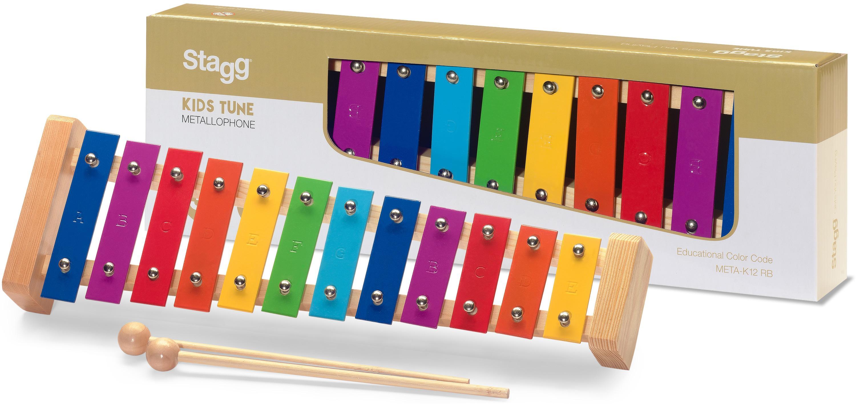 Percussions à frapper Stagg META-K12 Metallophone 12 notes