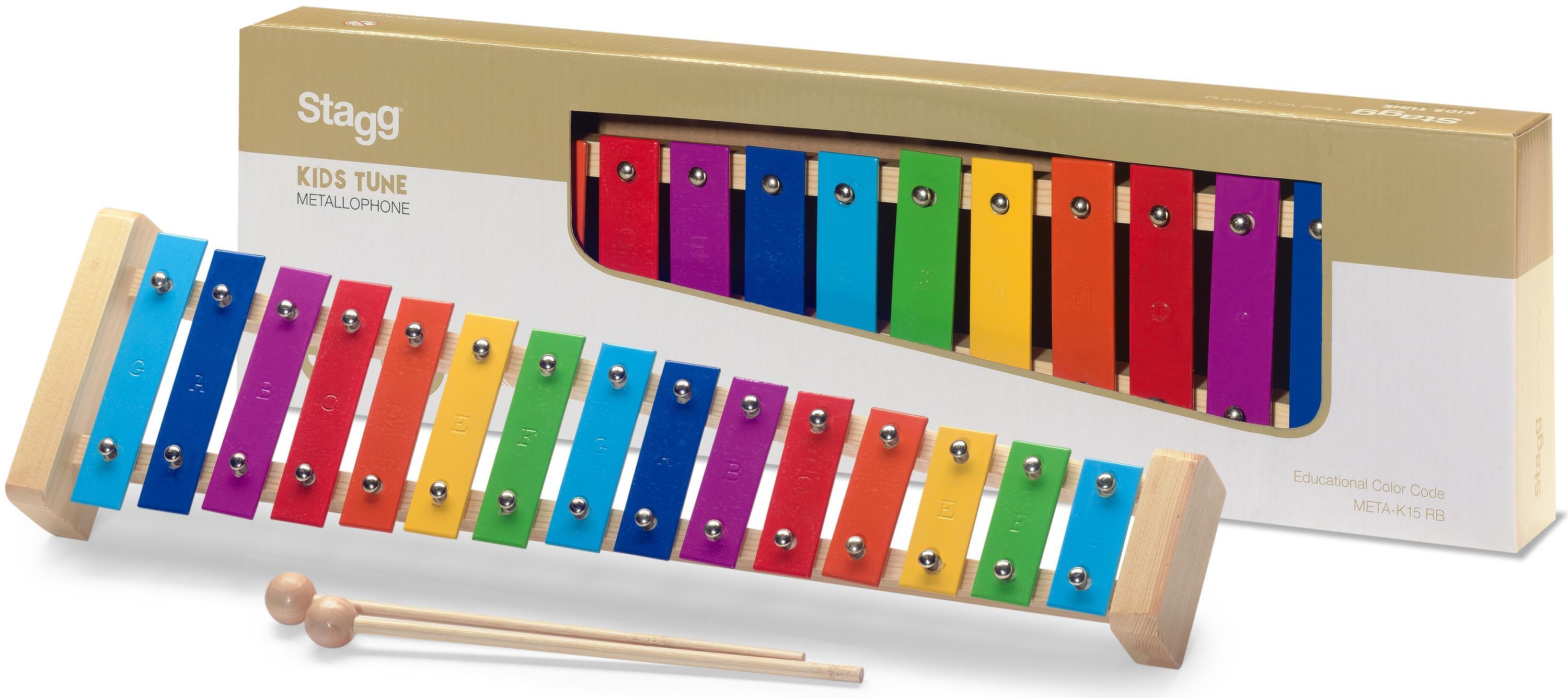 Percussions à frapper Stagg META-K15 Metallophone 15 notes