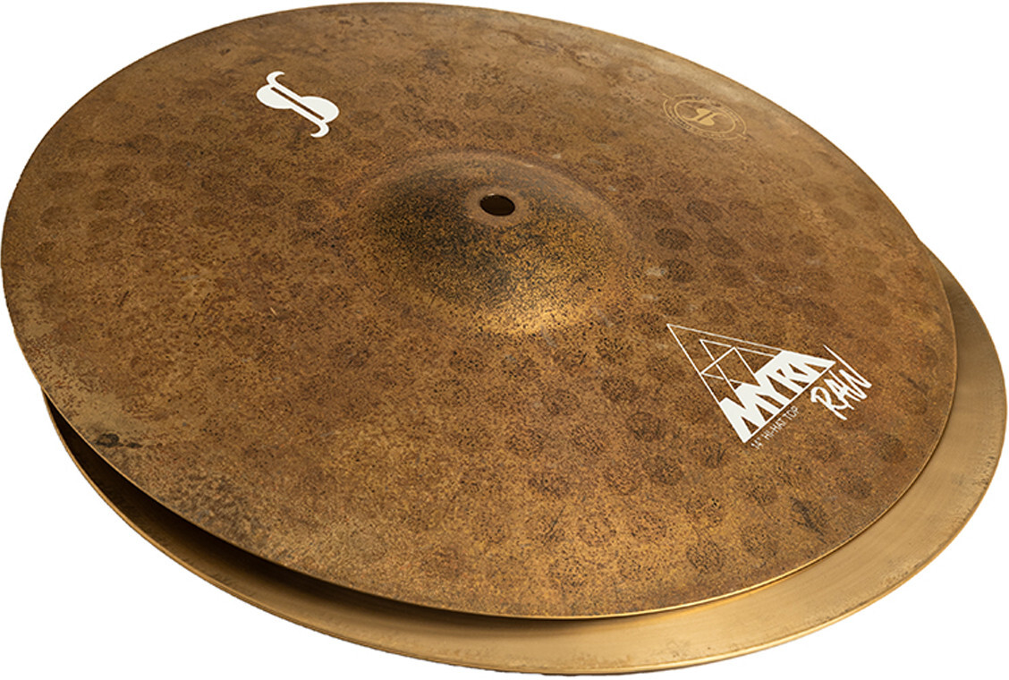 Stagg Myra Raw Rock Hi Hat - 14 Pouces - Cymbale Hi Hat Charleston - Main picture