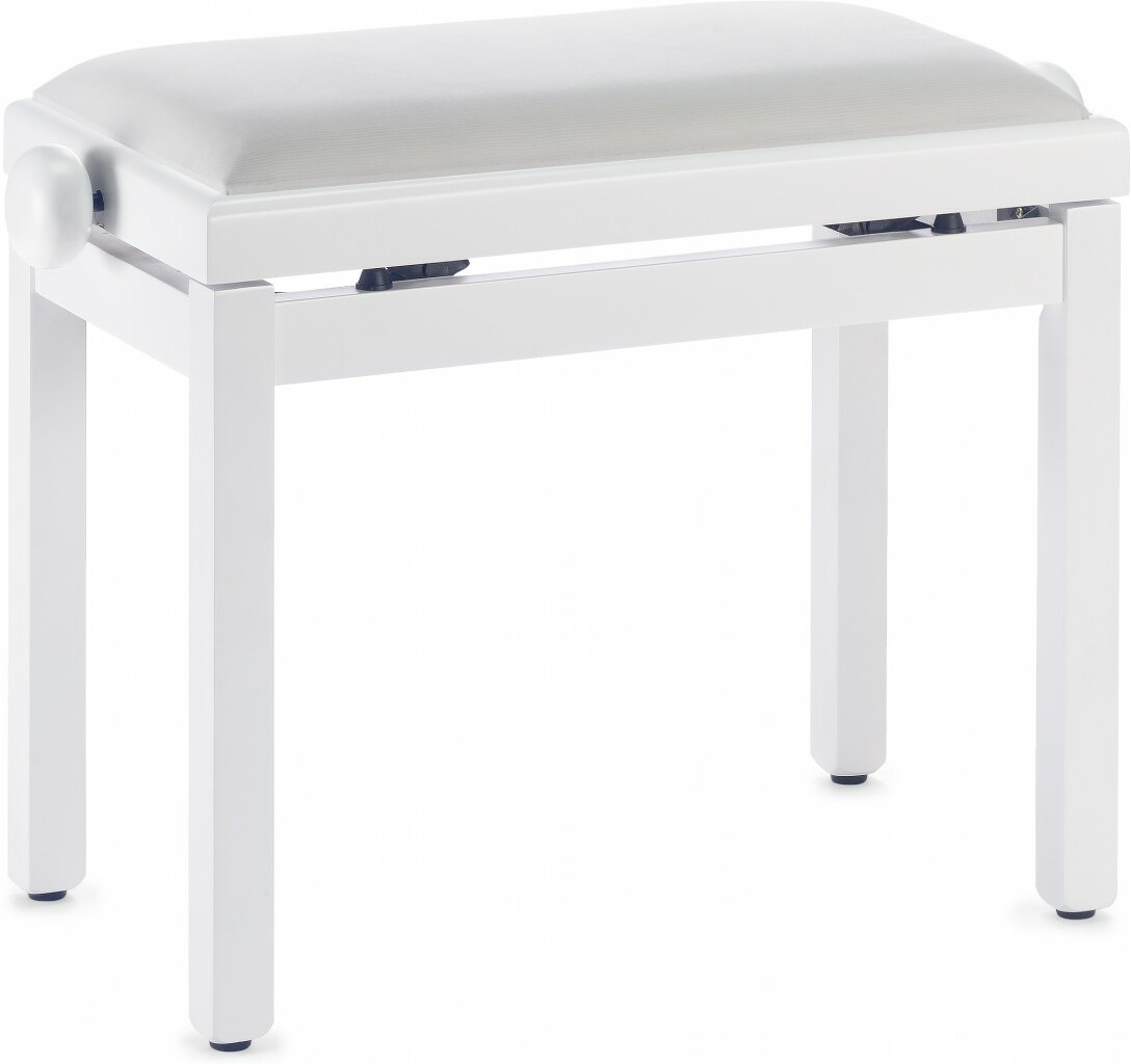 Stagg Pb39 Whm Vwh Velours Blanc - Banquette Clavier - Main picture