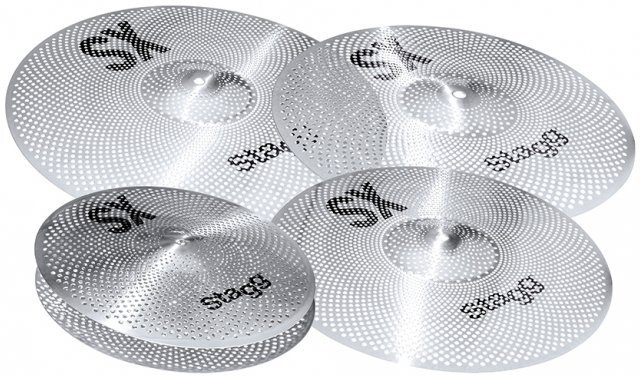 Stagg Sx Low Volume Pack Cymbales - Pack Cymbales - Main picture